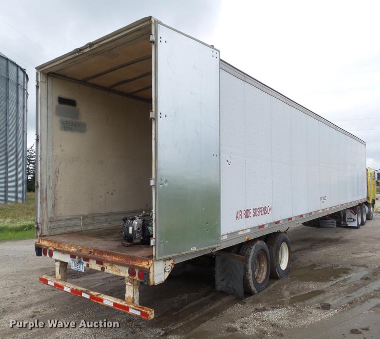 image for item DZ9369 1997 Dorsey enclosed tender trailer