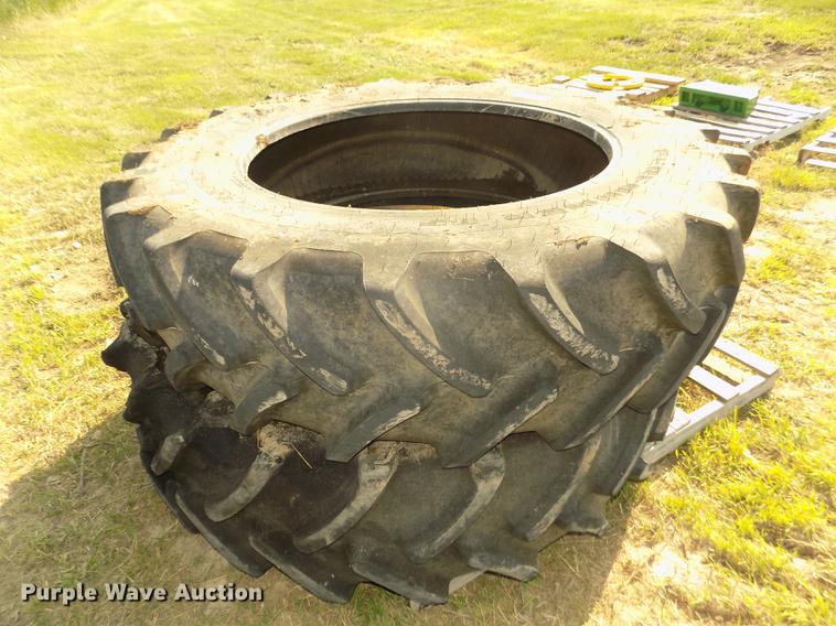 image for item DZ9513 (2) Firestone 460/85R42 tire and wheel