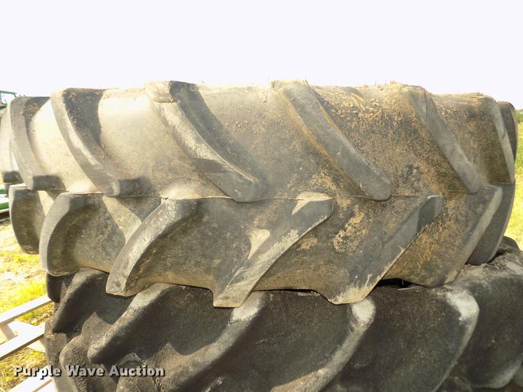 image for item DZ9513 (2) Firestone 460/85R42 tire and wheel