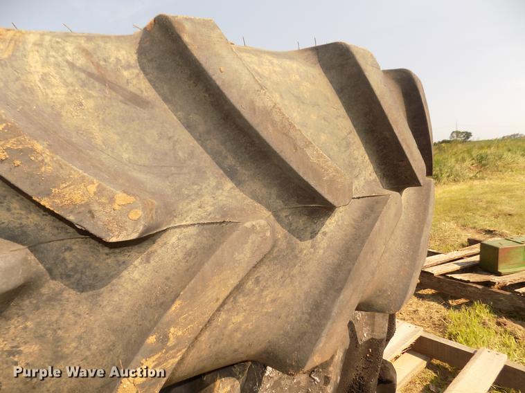 image for item DZ9513 (2) Firestone 460/85R42 tire and wheel