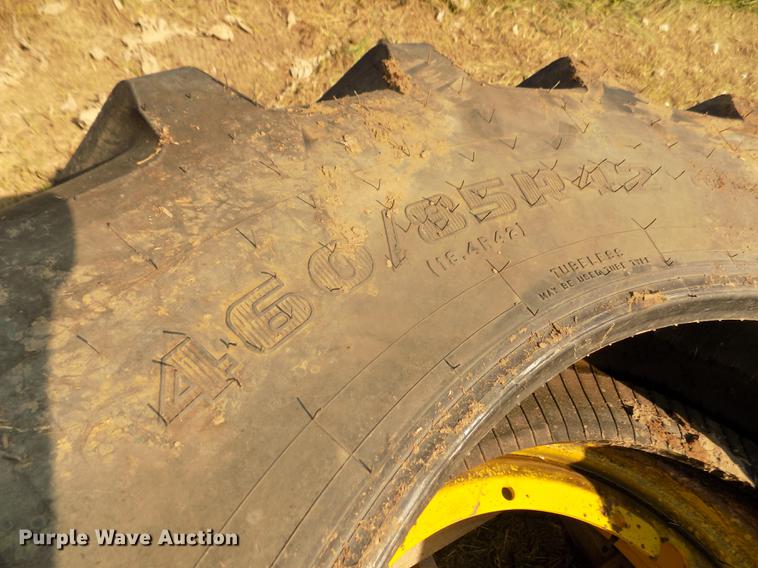 image for item DZ9513 (2) Firestone 460/85R42 tire and wheel