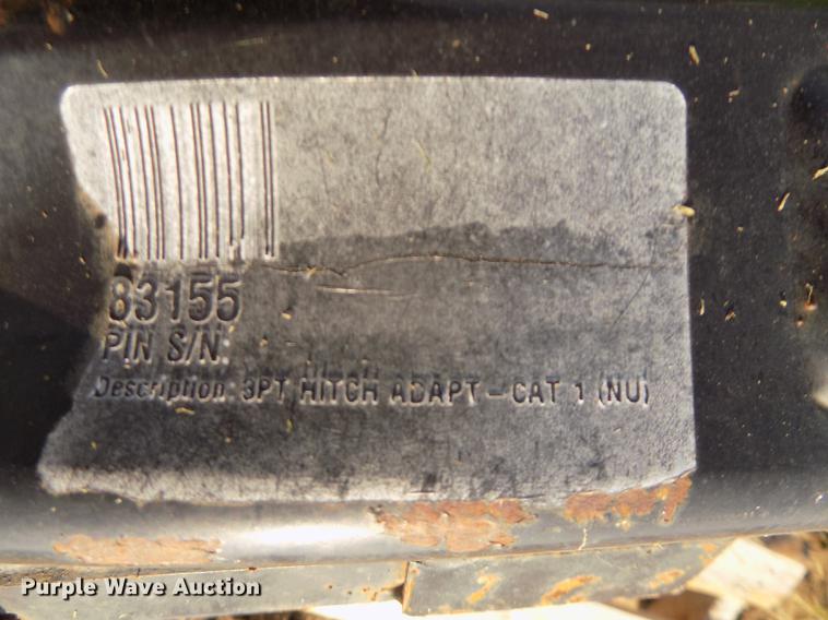 image for item DZ9515 Cat BM18218 three point hitch adapter