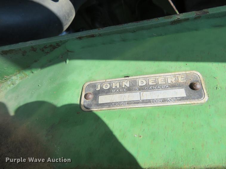 image for item EJ9709 1977 John Deere 4430 tractor