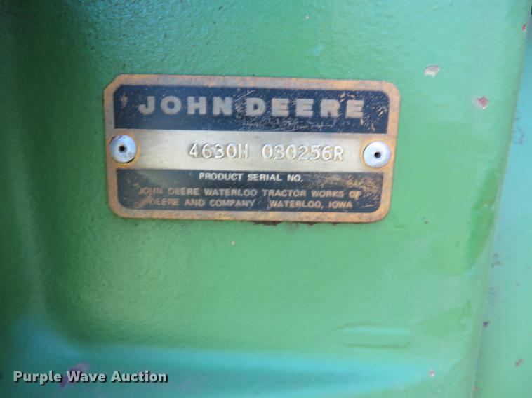 image for item EJ9710 1977 John Deere 4630 tractor