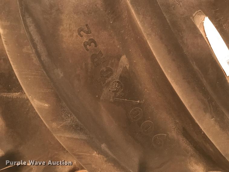 image for item G1220 (2) Goodyear Optitrac DT830 900/60R32 tire and wheel assemblies