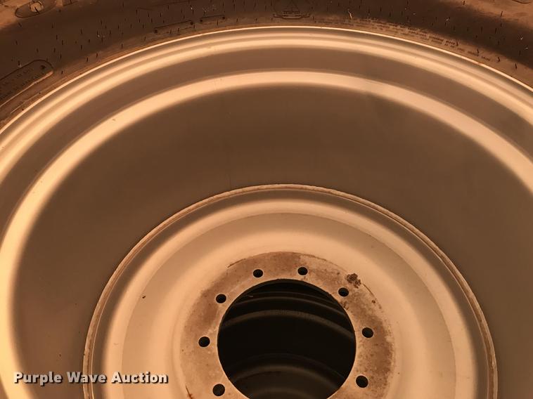 image for item G1220 (2) Goodyear Optitrac DT830 900/60R32 tire and wheel assemblies