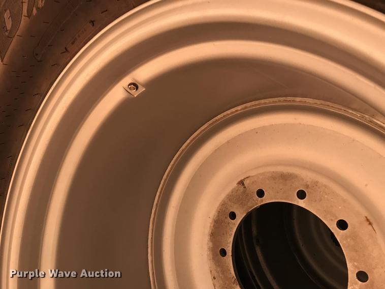 image for item G1220 (2) Goodyear Optitrac DT830 900/60R32 tire and wheel assemblies