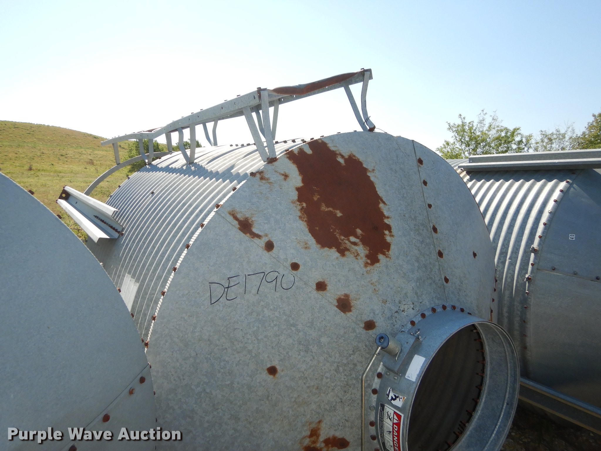(2) Chore Time feed bins in Junction City, KS Item DE1790 sold