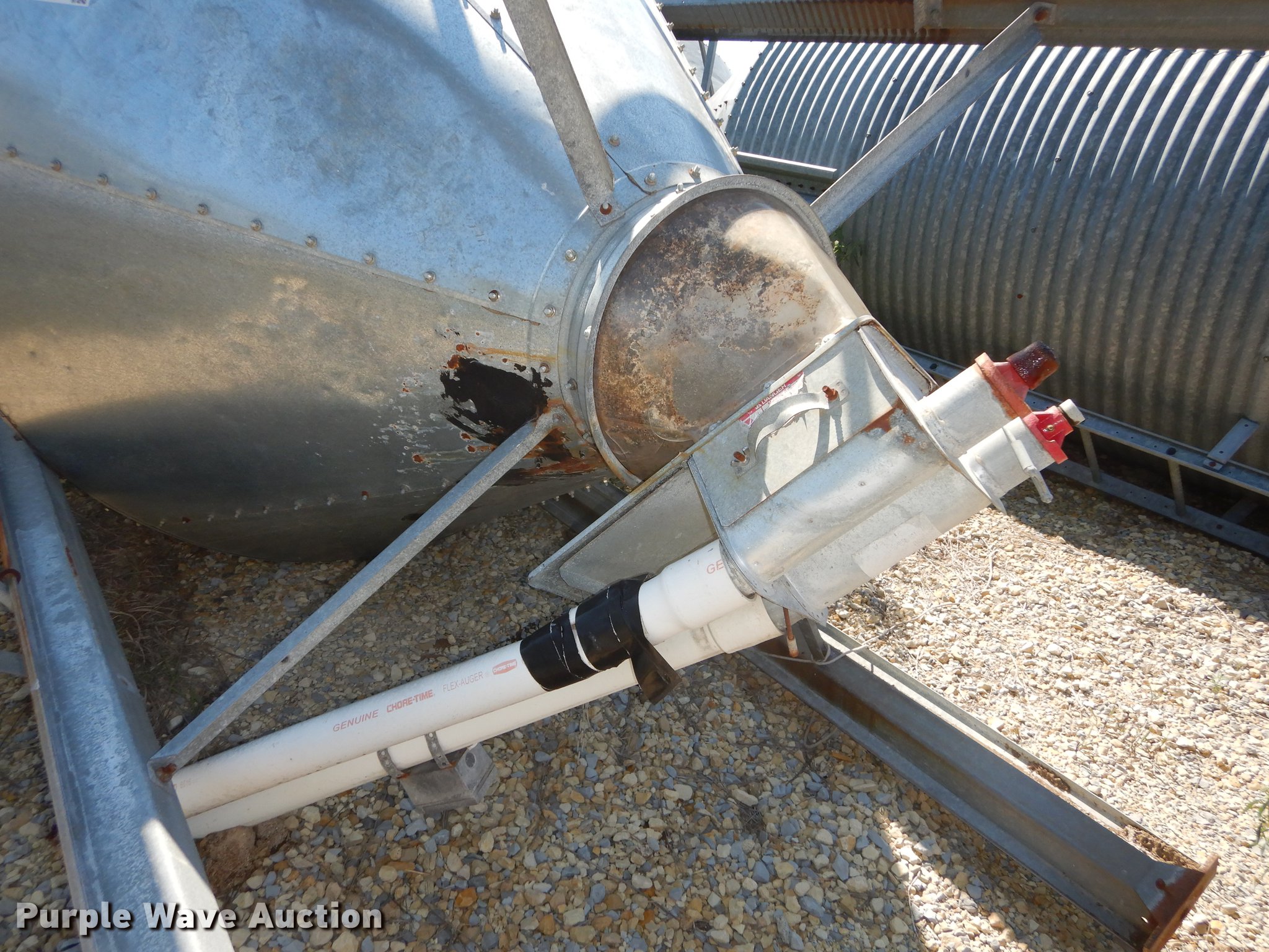 (2) Chore Time feed bins in Junction City, KS Item DE1825 sold