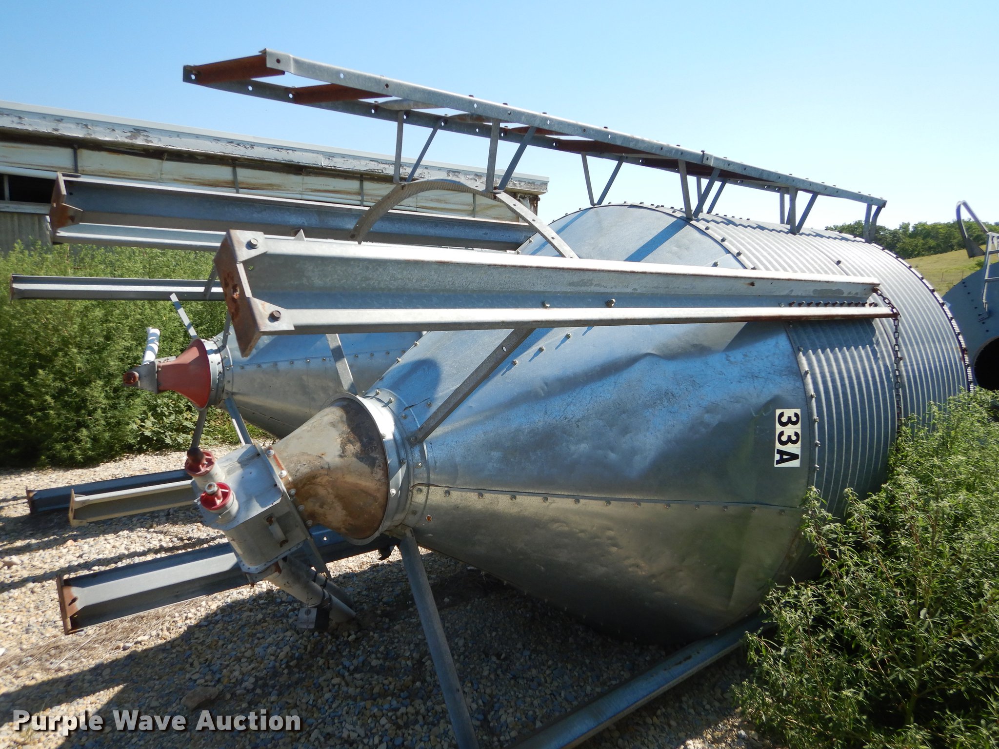 (2) Chore Time feed bins in Junction City, KS Item DE1825 sold