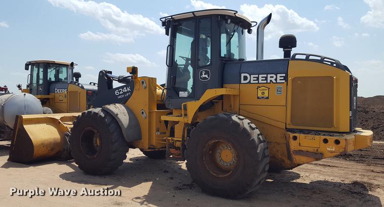 image for item DD1146 2010 John Deere 624K High Lift wheel loader