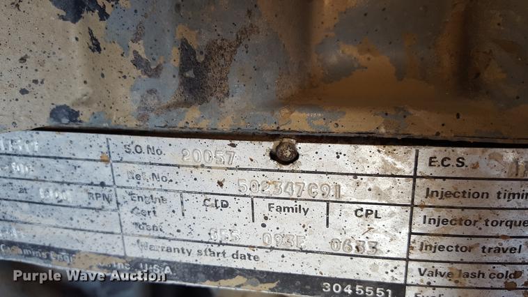 image for item DD1147 1986 International S2200 dump truck