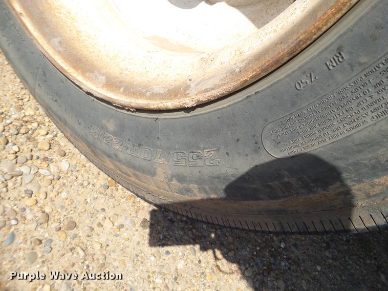 image for item DD1157 1990 Trail King drop deck equipment trailer