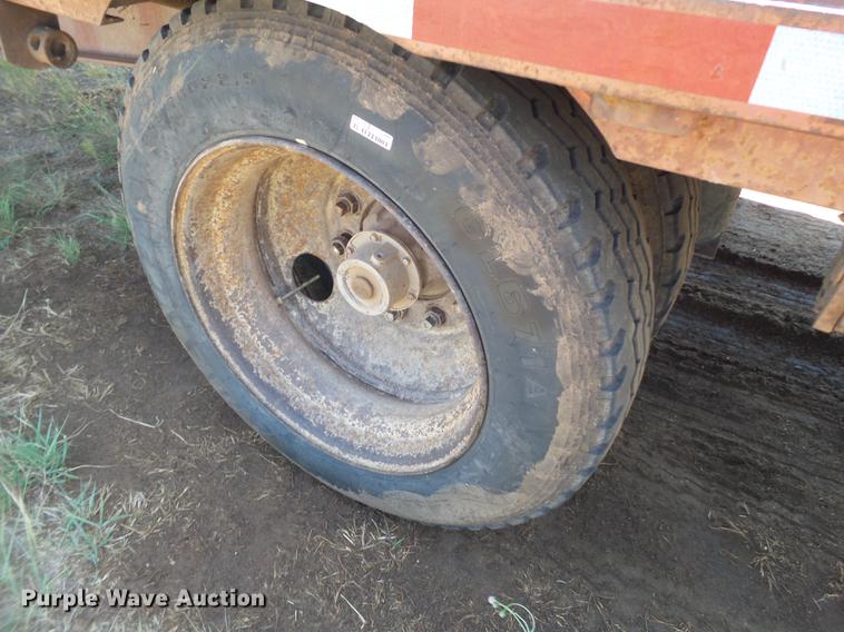 image for item DD1157 1990 Trail King drop deck equipment trailer