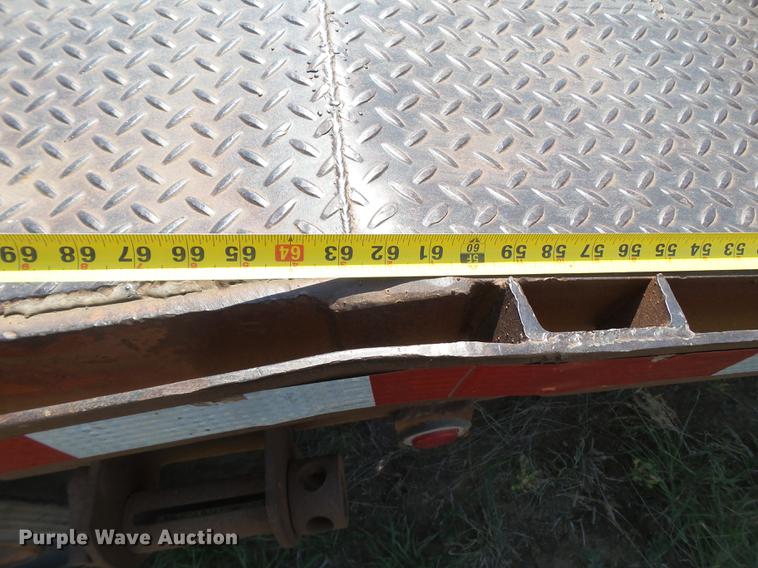 image for item DD1157 1990 Trail King drop deck equipment trailer