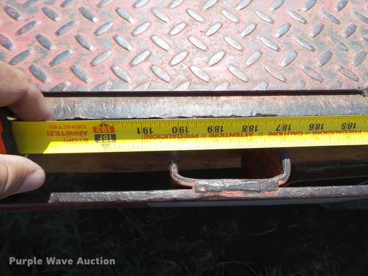 image for item DD1157 1990 Trail King drop deck equipment trailer