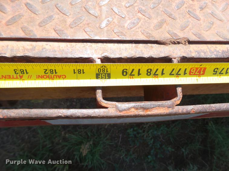 image for item DD1157 1990 Trail King drop deck equipment trailer