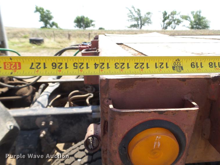 image for item DD1157 1990 Trail King drop deck equipment trailer