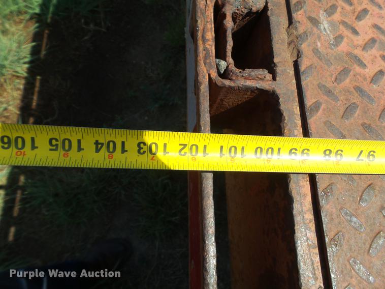 image for item DD1157 1990 Trail King drop deck equipment trailer