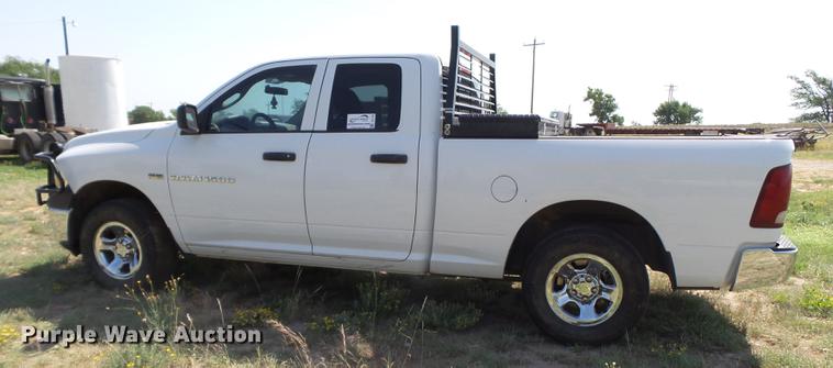 image for item DD1160 2012 Dodge Ram 1500 Quad Cab pickup truck