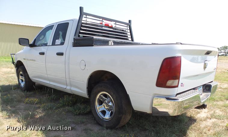 image for item DD1160 2012 Dodge Ram 1500 Quad Cab pickup truck