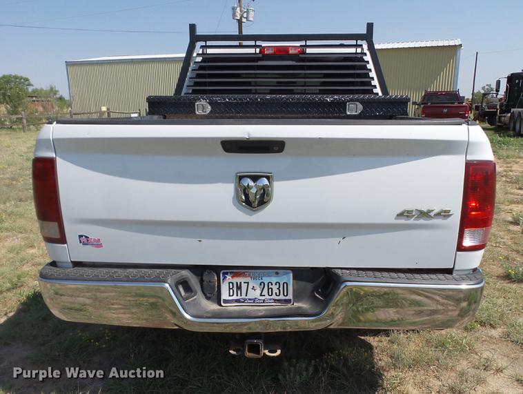 image for item DD1160 2012 Dodge Ram 1500 Quad Cab pickup truck