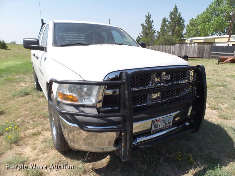 image for item DD1160 2012 Dodge Ram 1500 Quad Cab pickup truck