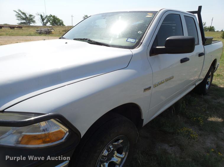 image for item DD1160 2012 Dodge Ram 1500 Quad Cab pickup truck