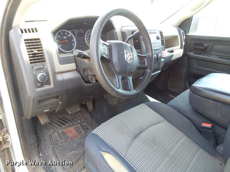 image for item DD1160 2012 Dodge Ram 1500 Quad Cab pickup truck