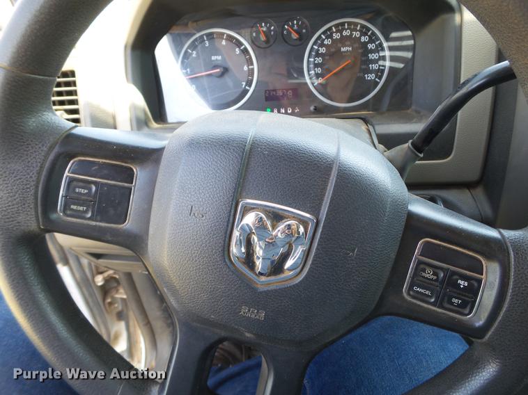 image for item DD1160 2012 Dodge Ram 1500 Quad Cab pickup truck