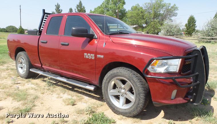 image for item DD1161 2013 Dodge Ram 1500 Quad Cab pickup truck