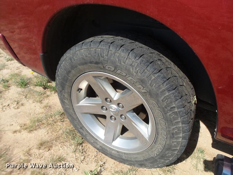 image for item DD1161 2013 Dodge Ram 1500 Quad Cab pickup truck