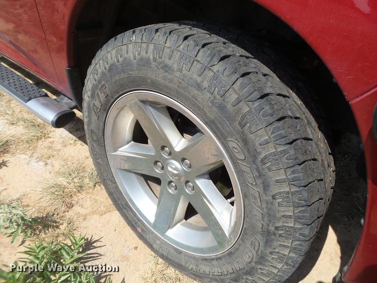 image for item DD1161 2013 Dodge Ram 1500 Quad Cab pickup truck