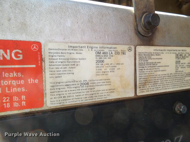 image for item DD1162 2007 Freightliner Columbia semi truck