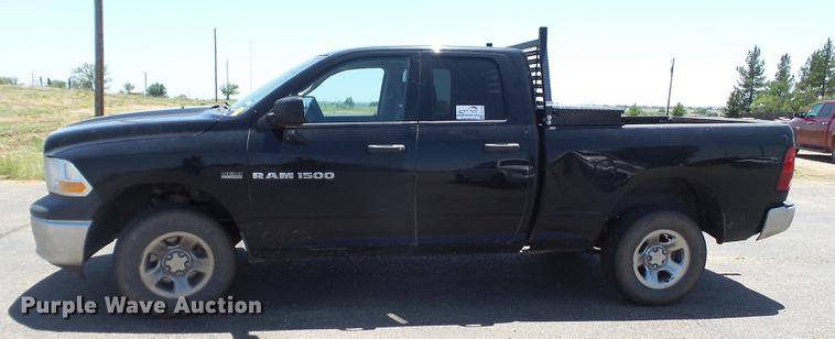 image for item DD1163 2012 Dodge Ram 1500 pickup truck