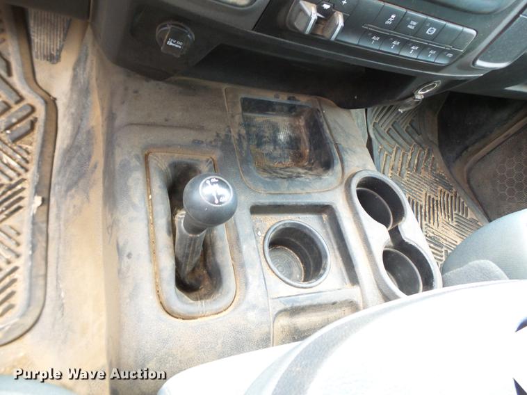 image for item DD1164 2014 Dodge Ram 5500 Crew Cab flatbed truck