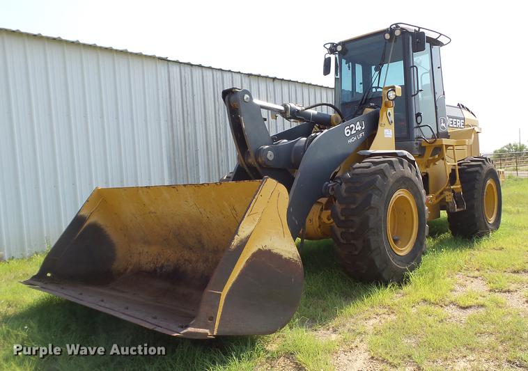 image for item DD1168 2007 John Deere 624J wheel loader
