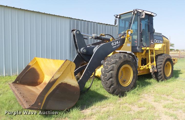 image for item DD1168 2007 John Deere 624J wheel loader
