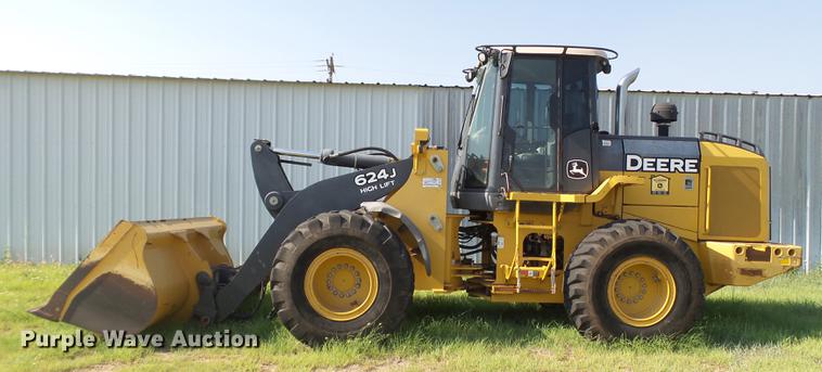 image for item DD1168 2007 John Deere 624J wheel loader