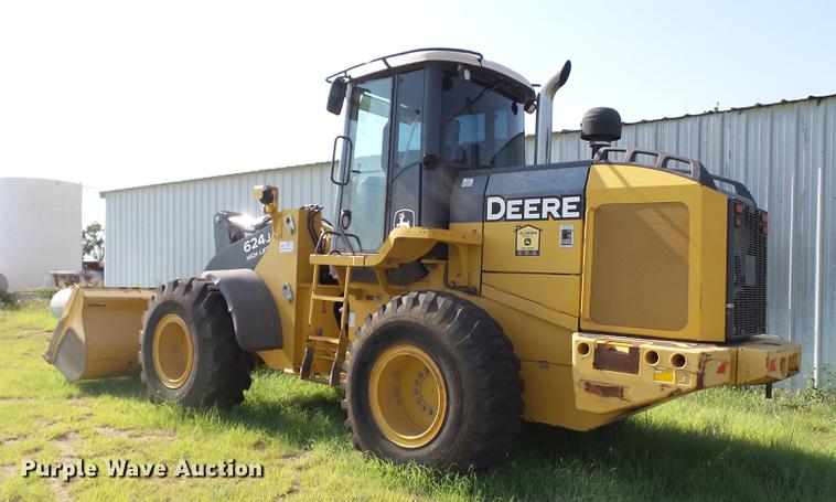 image for item DD1168 2007 John Deere 624J wheel loader
