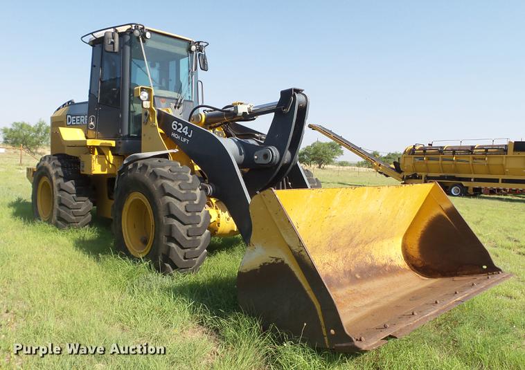 image for item DD1168 2007 John Deere 624J wheel loader