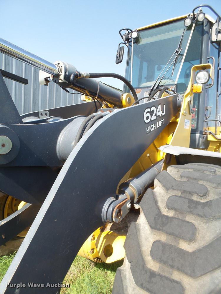 image for item DD1168 2007 John Deere 624J wheel loader