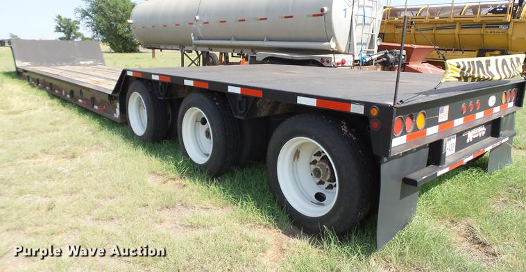 image for item DD1172 2013 Nuttall 350DD lowboy equipment trailer
