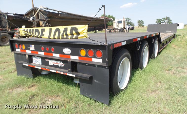 image for item DD1172 2013 Nuttall 350DD lowboy equipment trailer