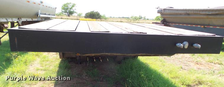 image for item DD1172 2013 Nuttall 350DD lowboy equipment trailer