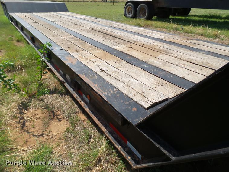 image for item DD1172 2013 Nuttall 350DD lowboy equipment trailer