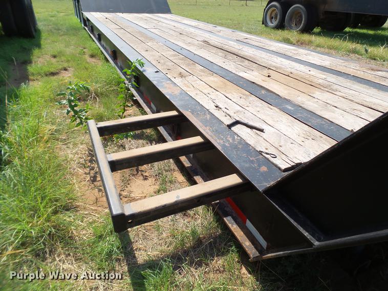 image for item DD1172 2013 Nuttall 350DD lowboy equipment trailer