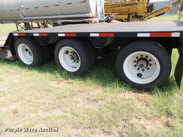 image for item DD1172 2013 Nuttall 350DD lowboy equipment trailer