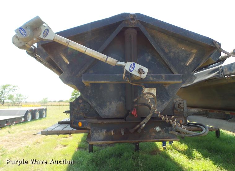 image for item DD1173 2001 Thurston Circle R side dump trailer