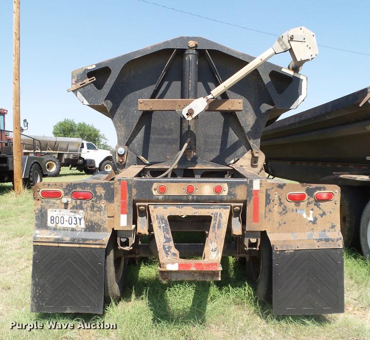 image for item DD1174 1998 Circle R side dump trailer